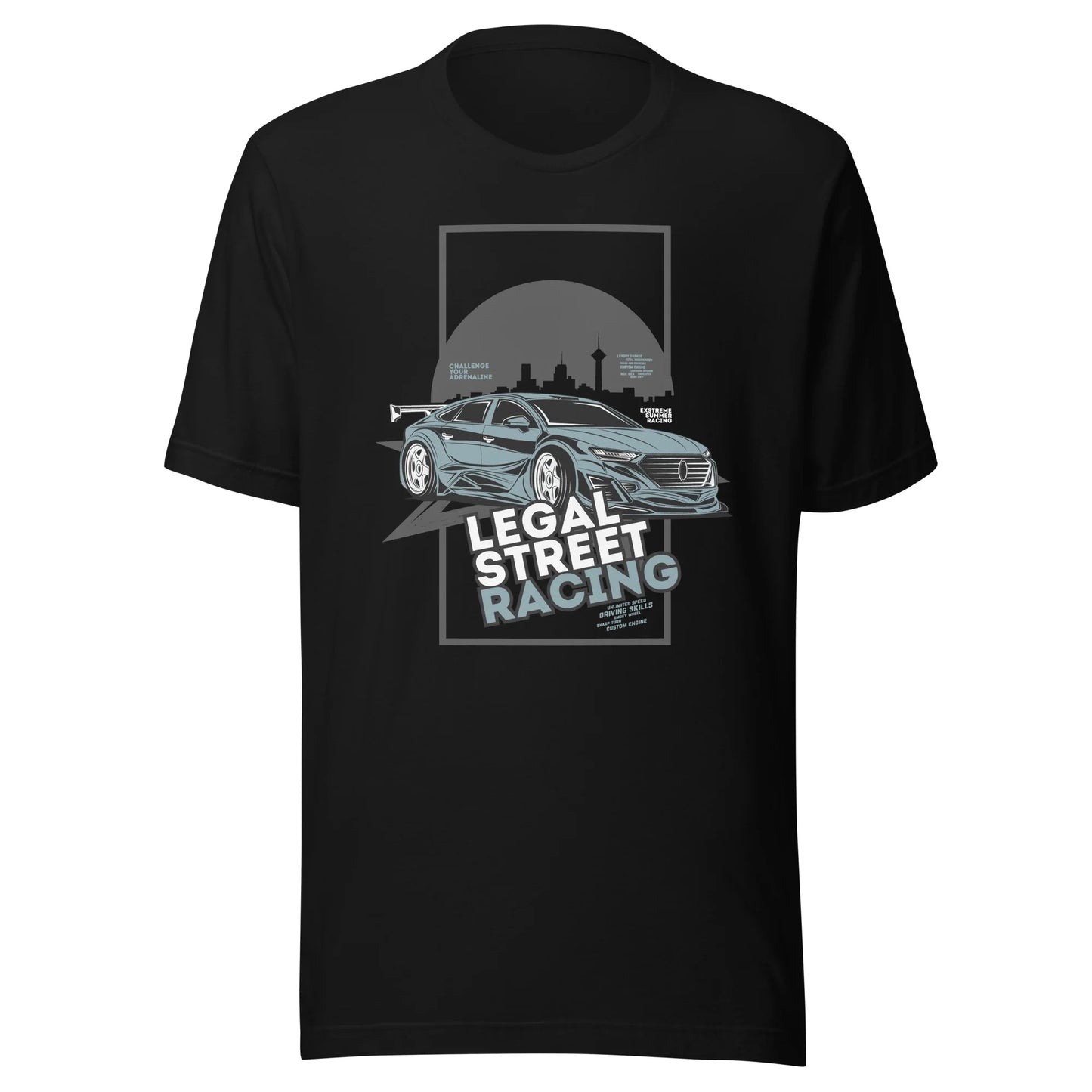 Street Racing Unisex Car T-Shirt