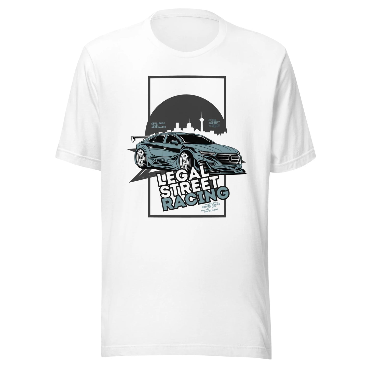 Street Racing Unisex Car T-Shirt