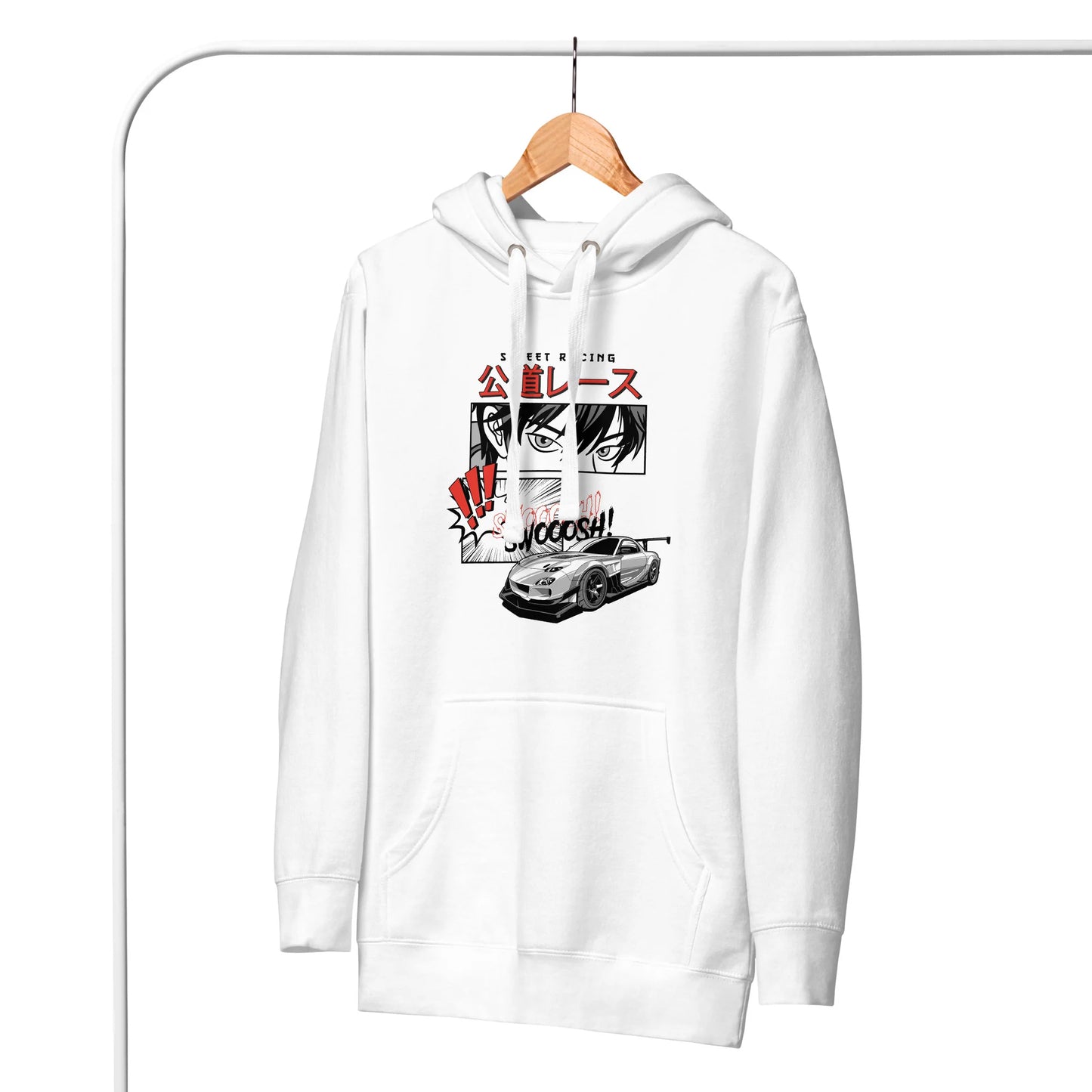 Anime Racing Unisex Hoodie